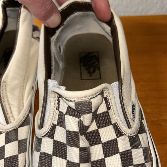 Two pair of vintage Vans Slip on Chekerboard shoes, men’s size US 11 - Picture 9 of 12